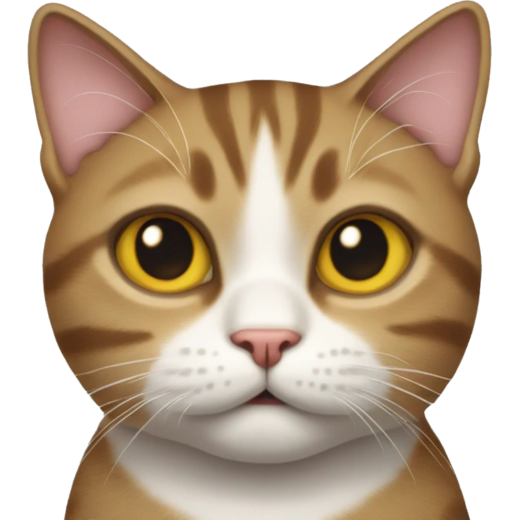 The cat emoji but mixed with the pleading face emoji emoji