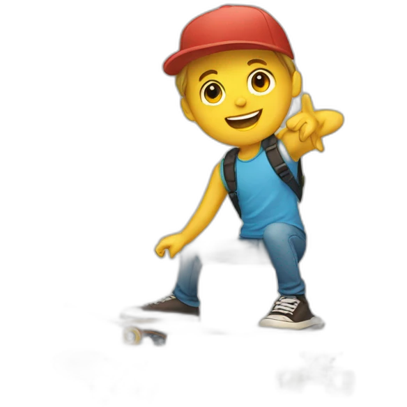 Skateboard emoji