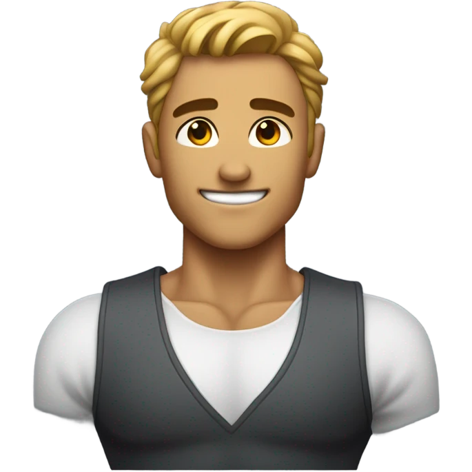 Gigga Chad  emoji