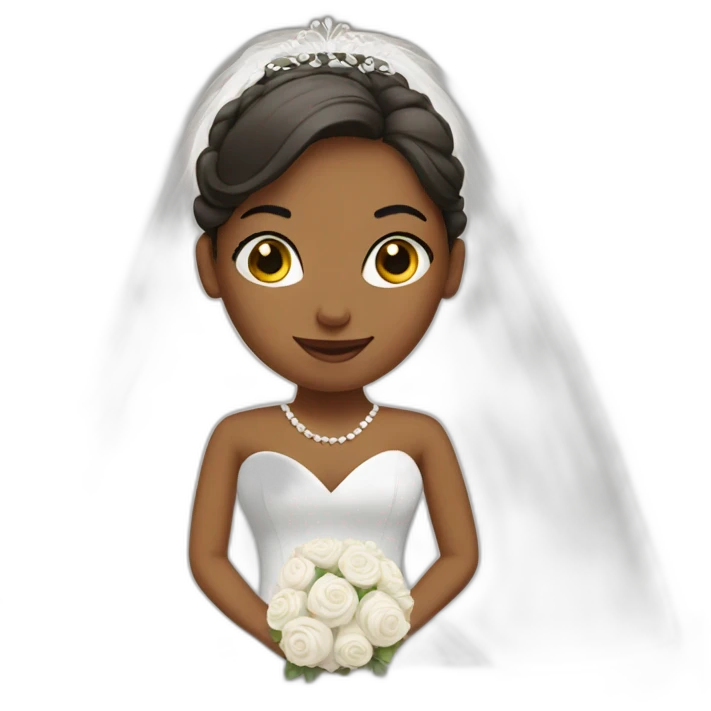 Bride emoji