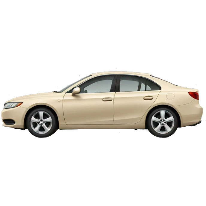 Beige car emoji
