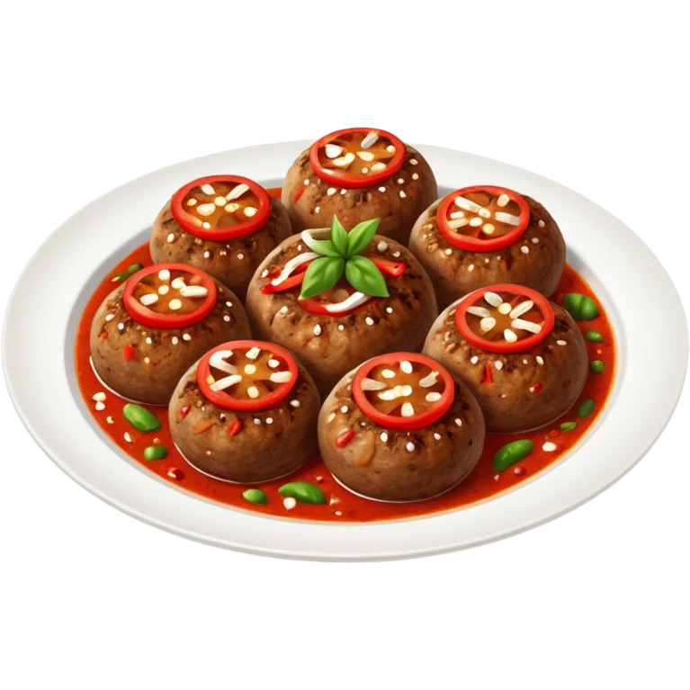 Çiğköfte  emoji