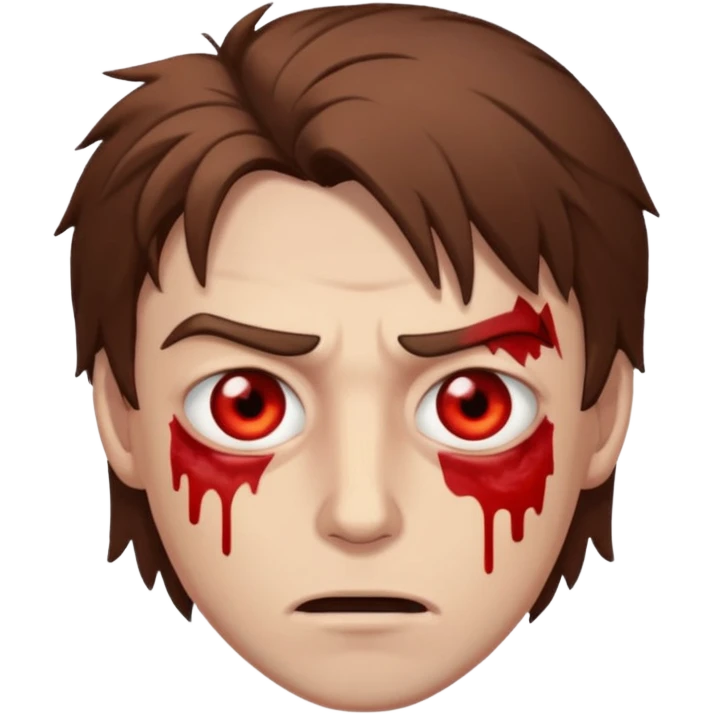 The guy needs to look completely crazy emoji