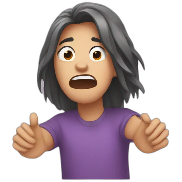 Panic attack emoji