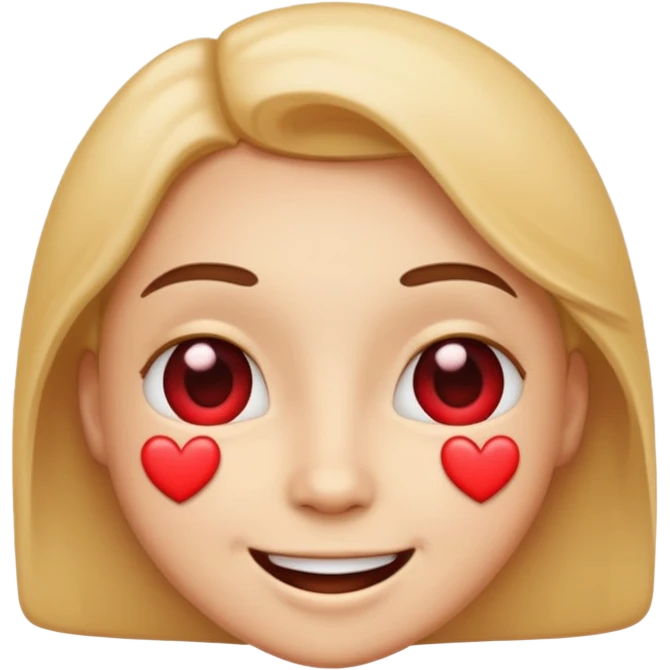 Smiling face with heart-eyes emoji