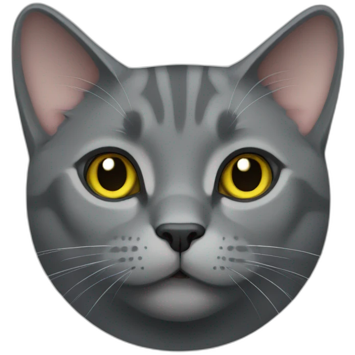 Chartreux cat emoji