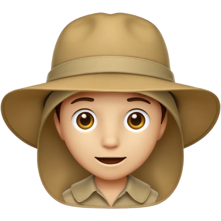 just safari hat item  emoji