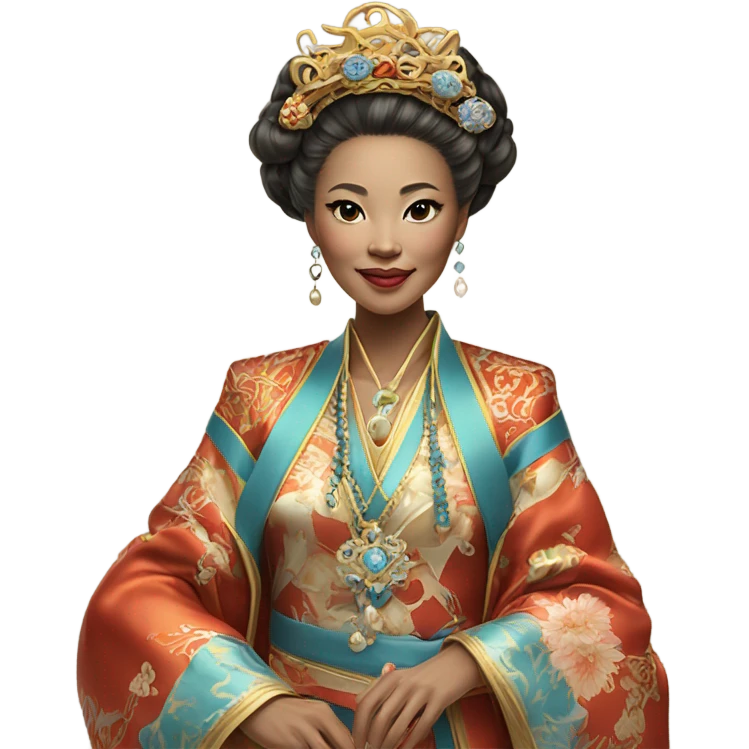 chinese queen emoji