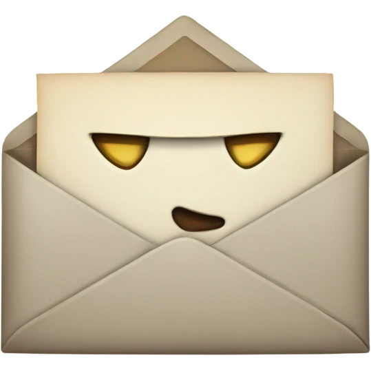 mail happy emoji