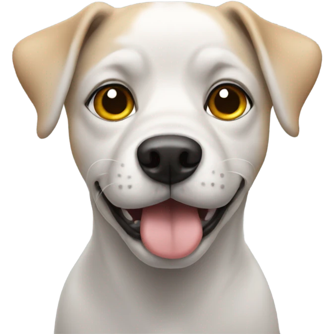 dog with two colored eyes emoji