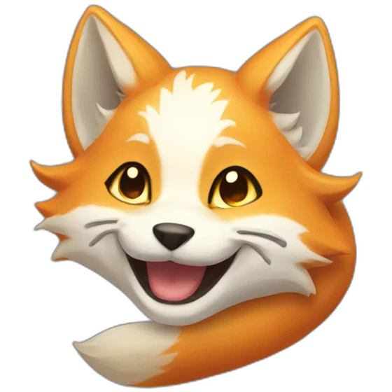 kitsune smile emoji