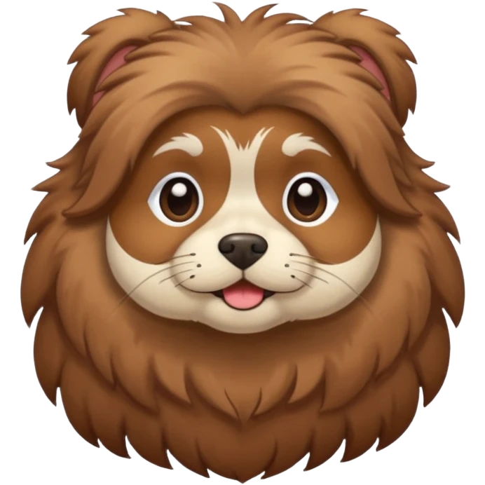 Liver colored ahoy tzu emoji