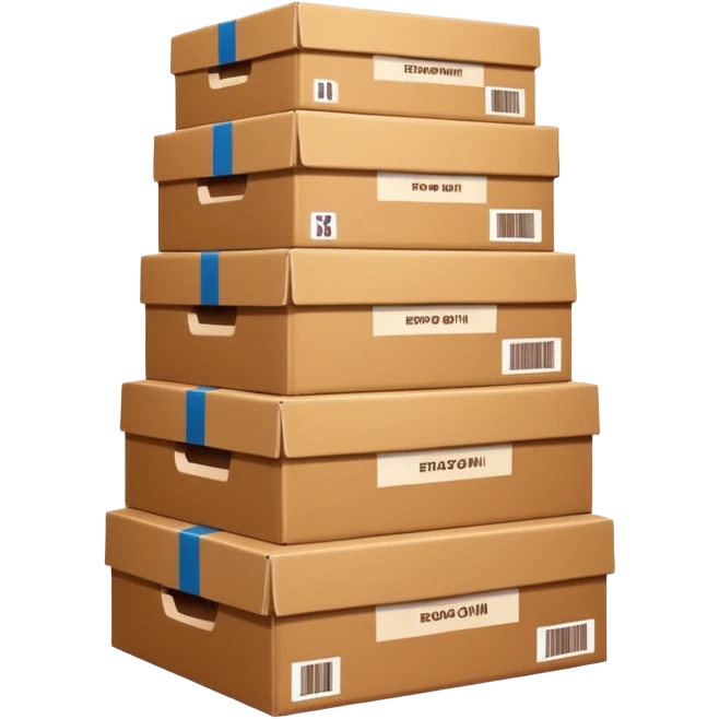 stack of many beer boxes emoji