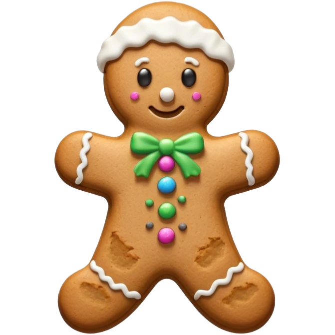 Christmas cookie emoji