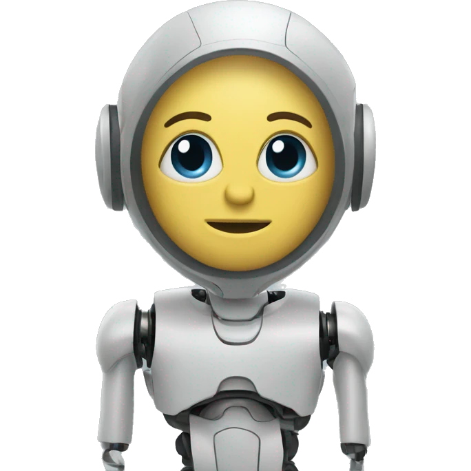 Artificial intelligence making artificial intelligence emoji