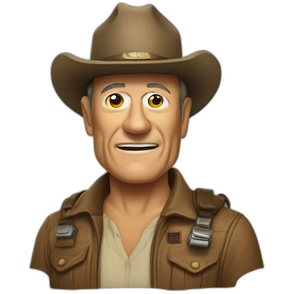 john wayne sci fi emoji