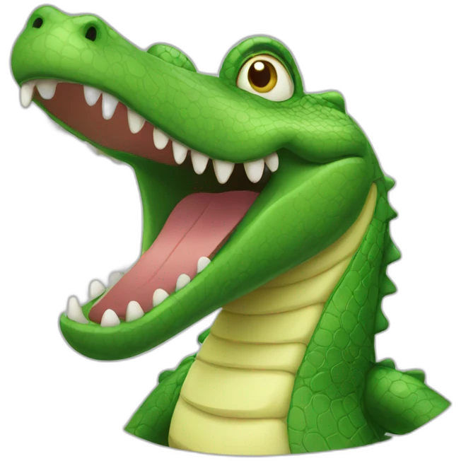 party alligator emoji