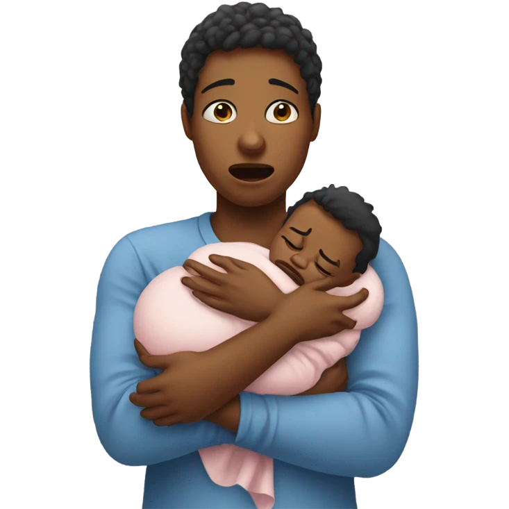 Fear of babies emoji