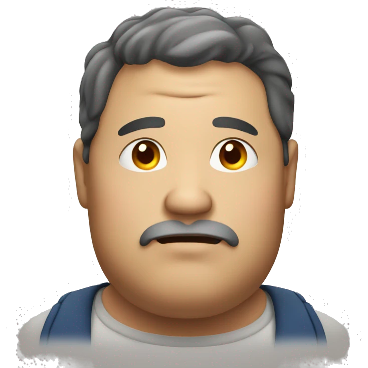 Fat man  emoji