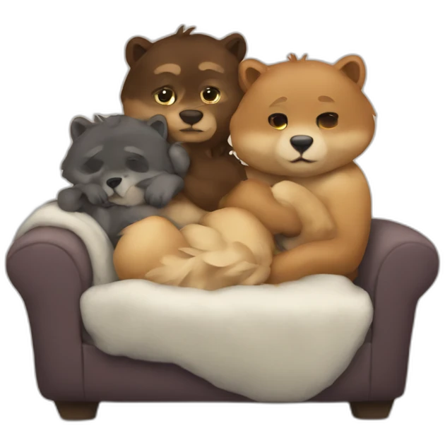 cuddle den emoji