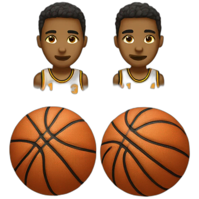 Canasta de basketball  emoji
