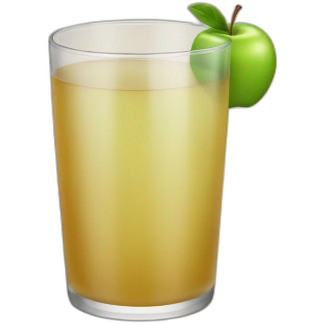 Apple juice emoji