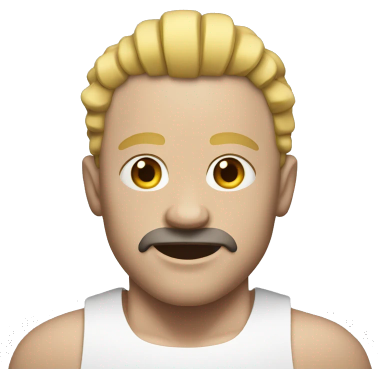 white Wrestler  emoji