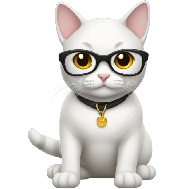 Cat wearing shoes emoji