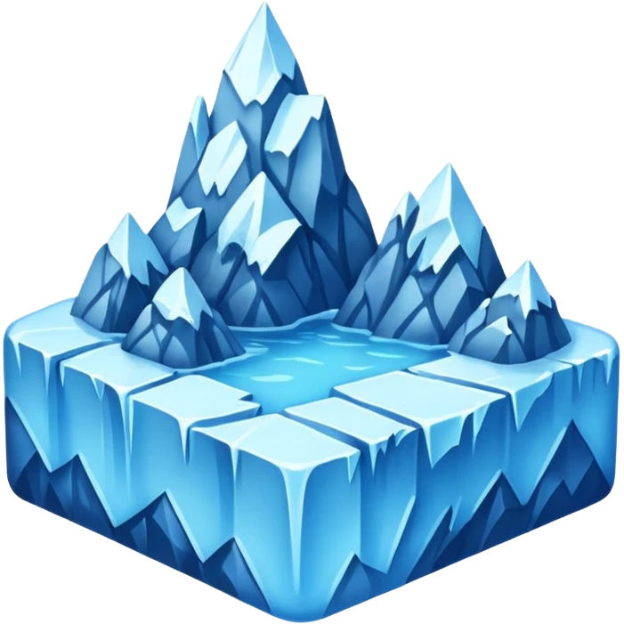Glacier emoji