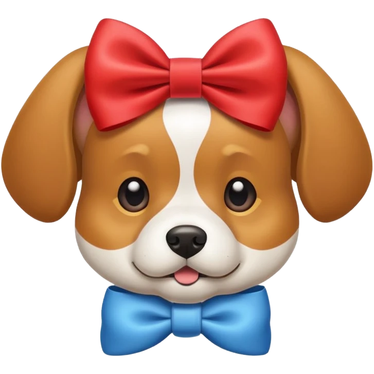 Macko s mašličku emoji