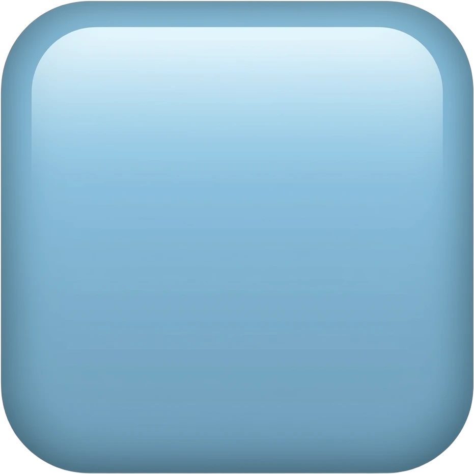 generate my Light blue square emoji (from unicode 18.0) emoji