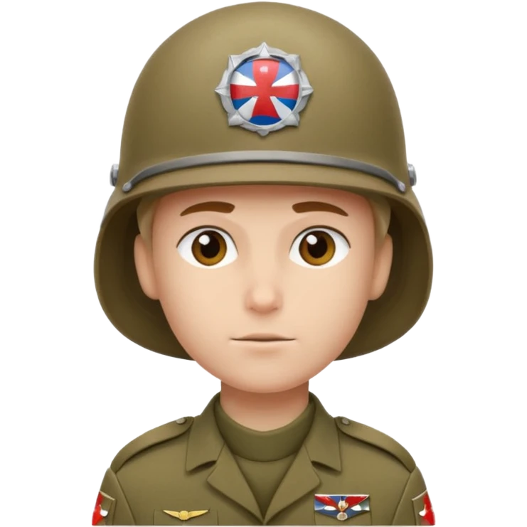 Czech republic soldier emoji