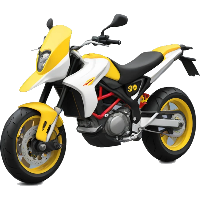 Supermoto bike emoji