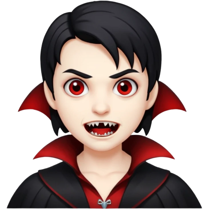vampire cute emoji