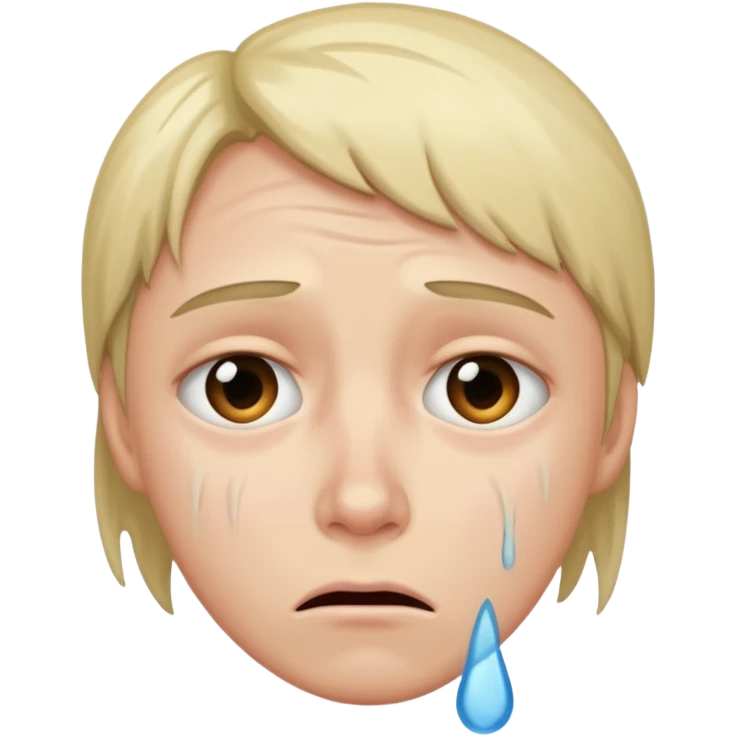 Verzweifelt emoji