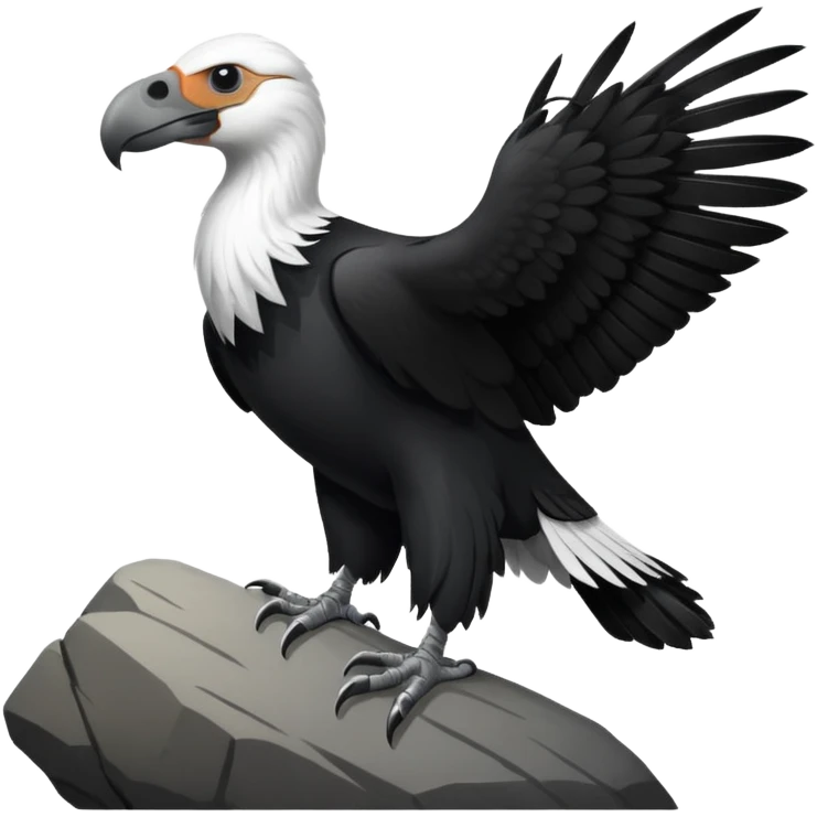 Un cóndor de rufero emoji