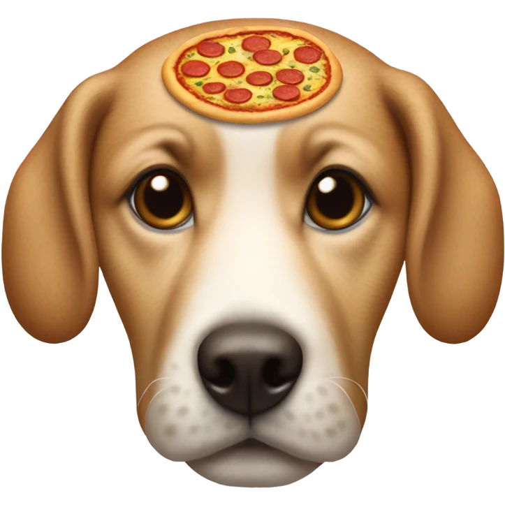 Pizza dog emoji