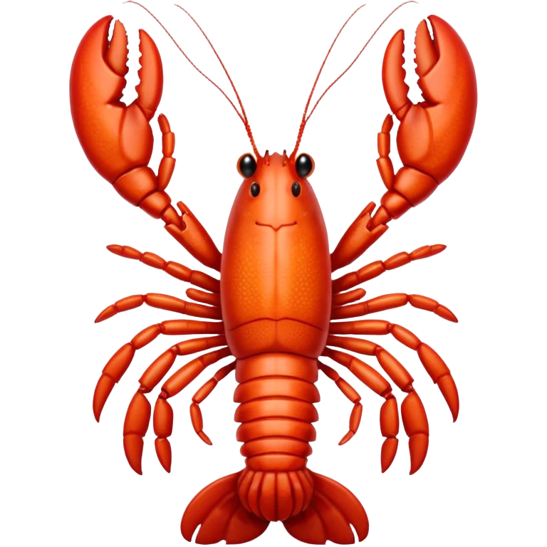 White lobster  emoji