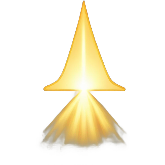 Light beam emoji
