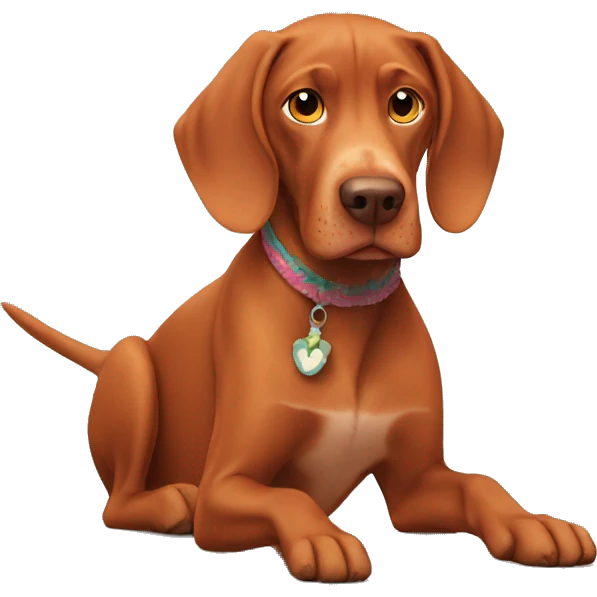 Vizsla and Moana emoji