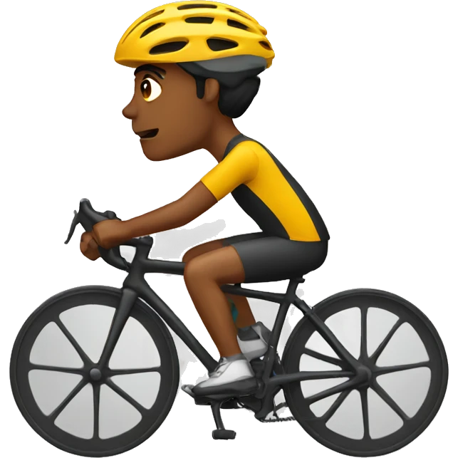 cyclist top view emoji