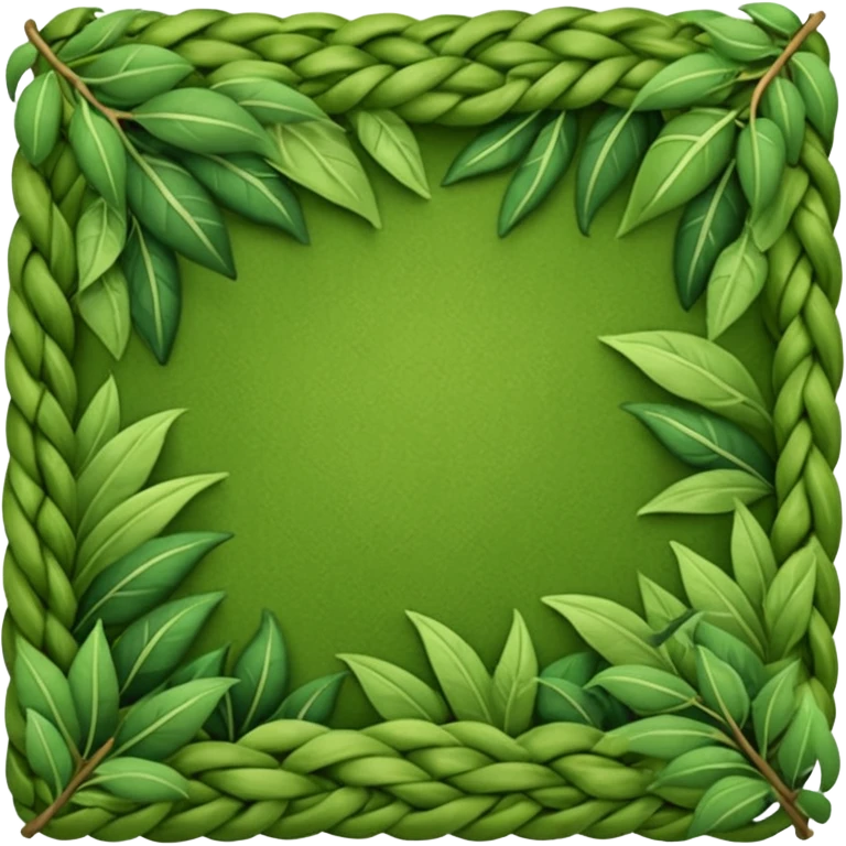 rug made of plants emoji