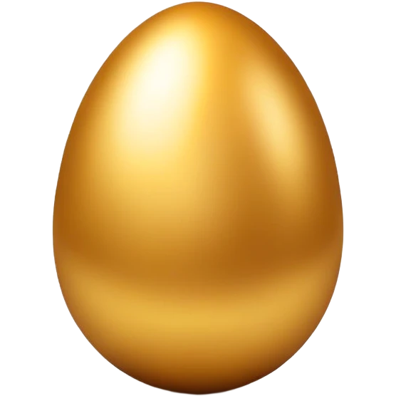 golden easter egg emoji