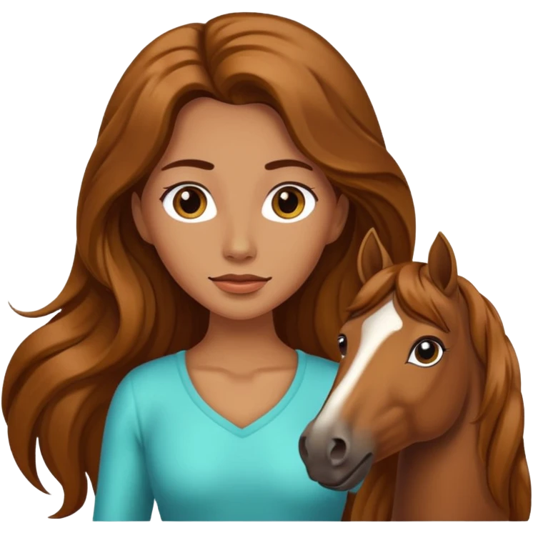 Woman with horse body emoji