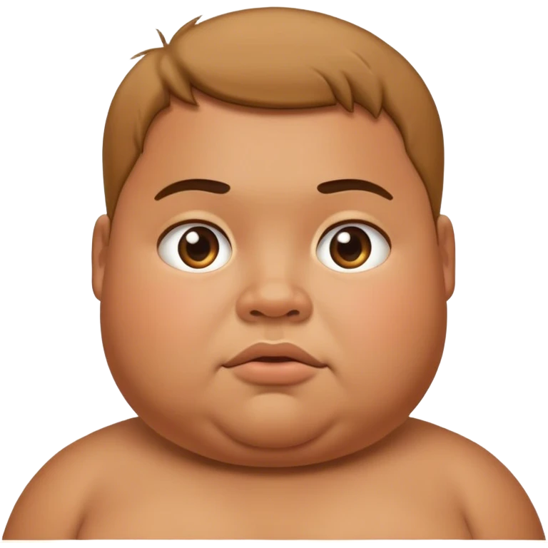 fat short boy emoji