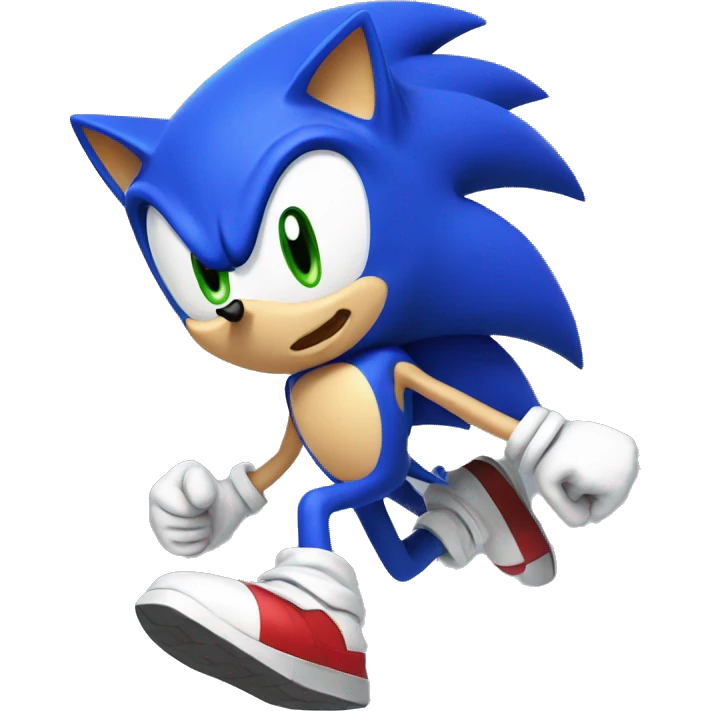 Sonic speed emoji