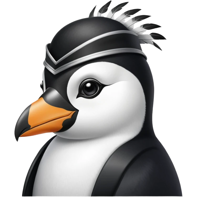 imperial pinguin studying economics and mangement emoji