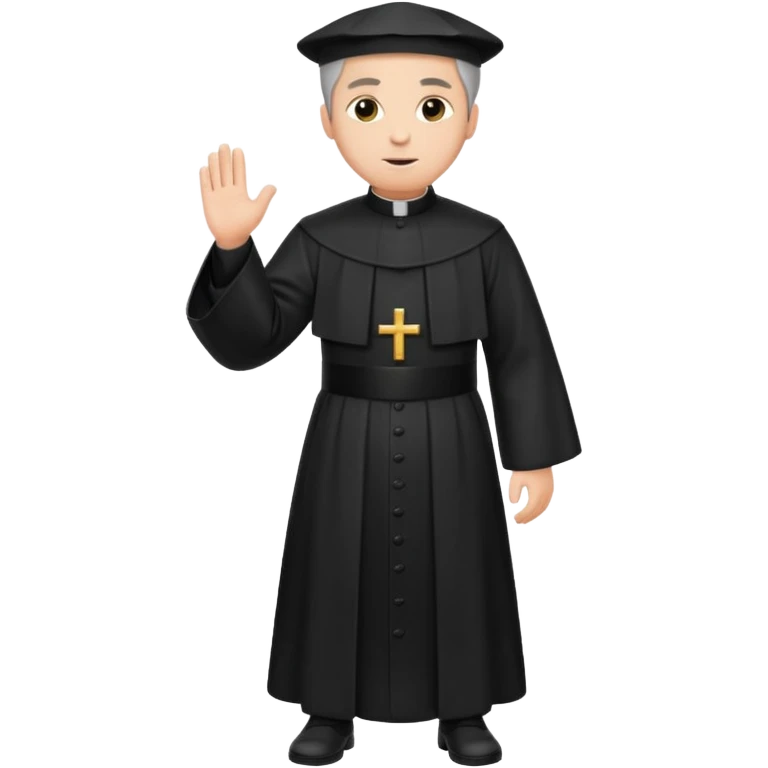 priest, full body emoji