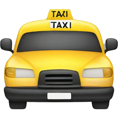 taxi emoji