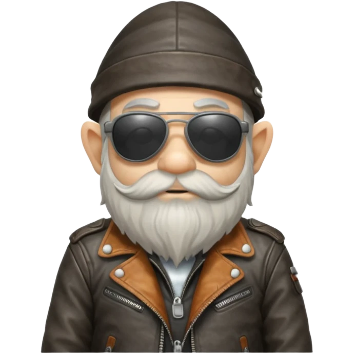 Gnome biker emoji